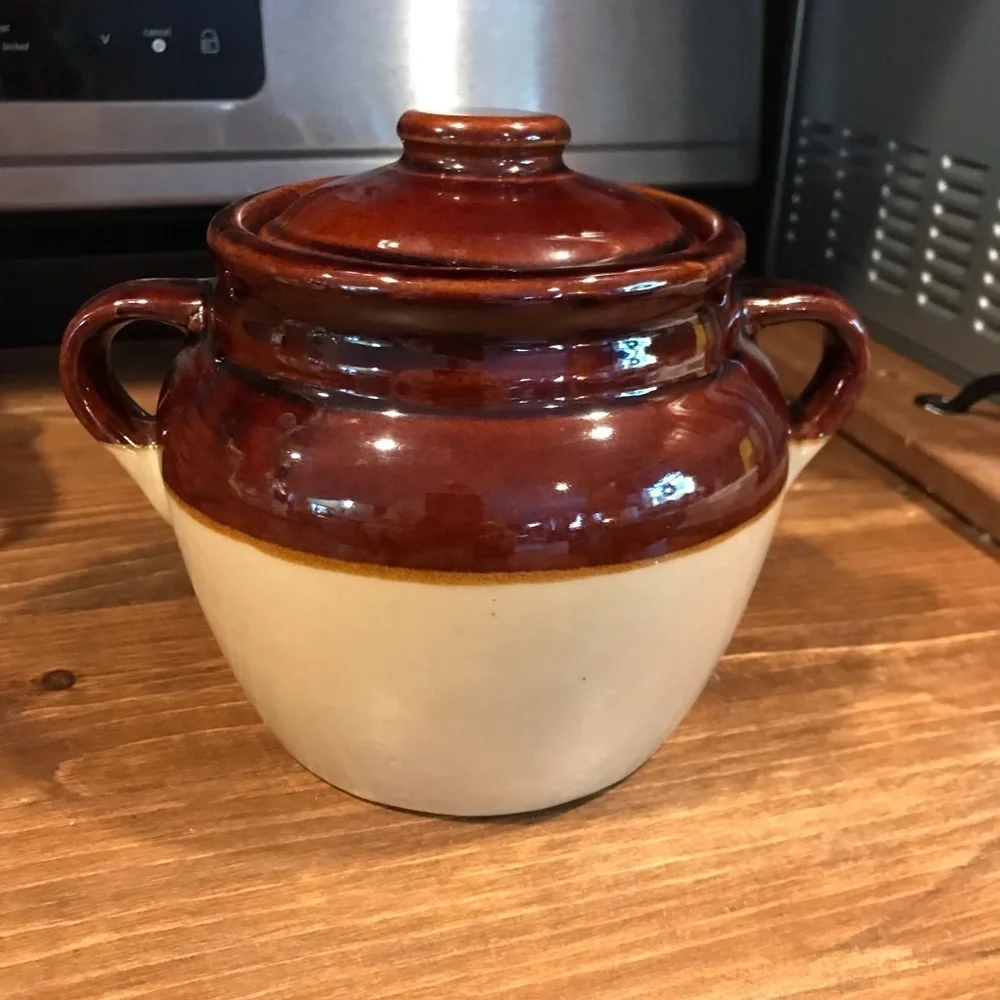 🫘VINTAGE Baked Beans Crock
